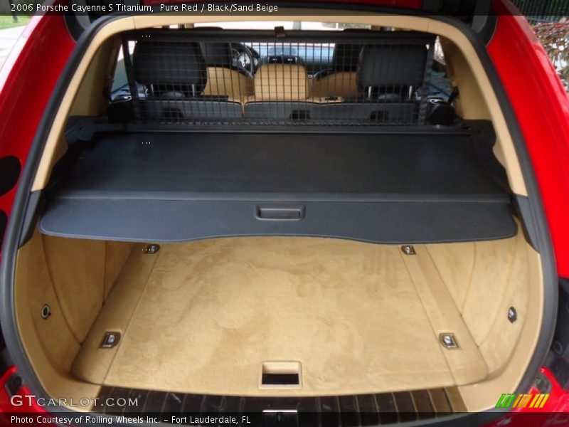  2006 Cayenne S Titanium Trunk