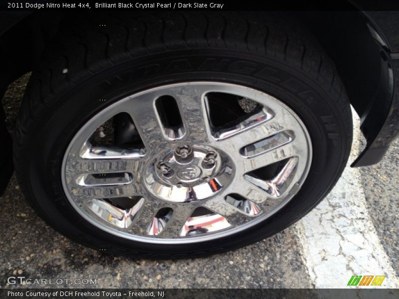 Brilliant Black Crystal Pearl / Dark Slate Gray 2011 Dodge Nitro Heat 4x4