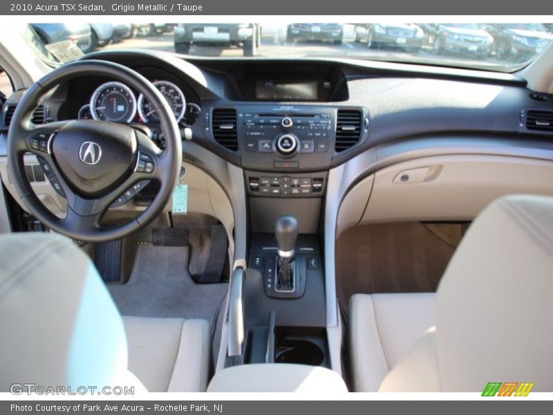 Grigio Metallic / Taupe 2010 Acura TSX Sedan