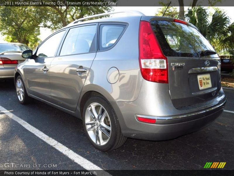 Titanium Gray Metallic / Gray 2011 Hyundai Elantra Touring GLS