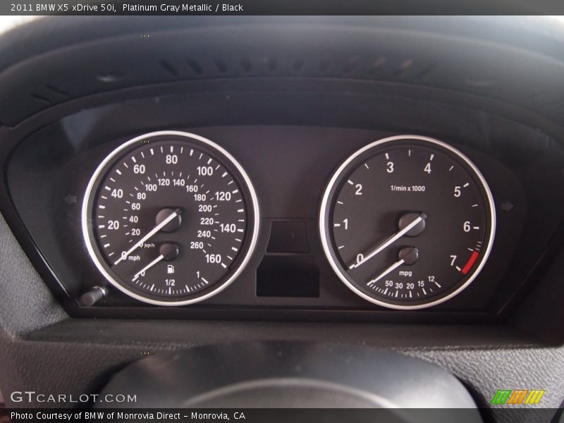  2011 X5 xDrive 50i xDrive 50i Gauges