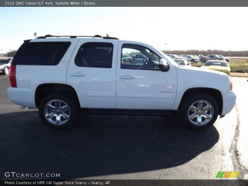 Summit White / Ebony 2013 GMC Yukon SLT 4x4