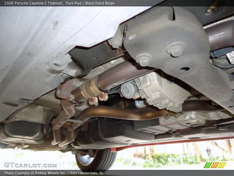 Undercarriage of 2006 Cayenne S Titanium