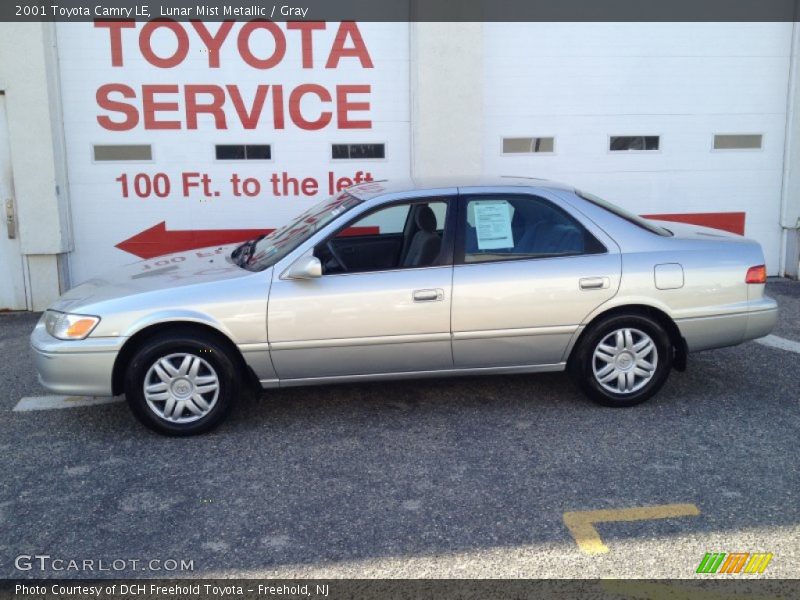 Lunar Mist Metallic / Gray 2001 Toyota Camry LE