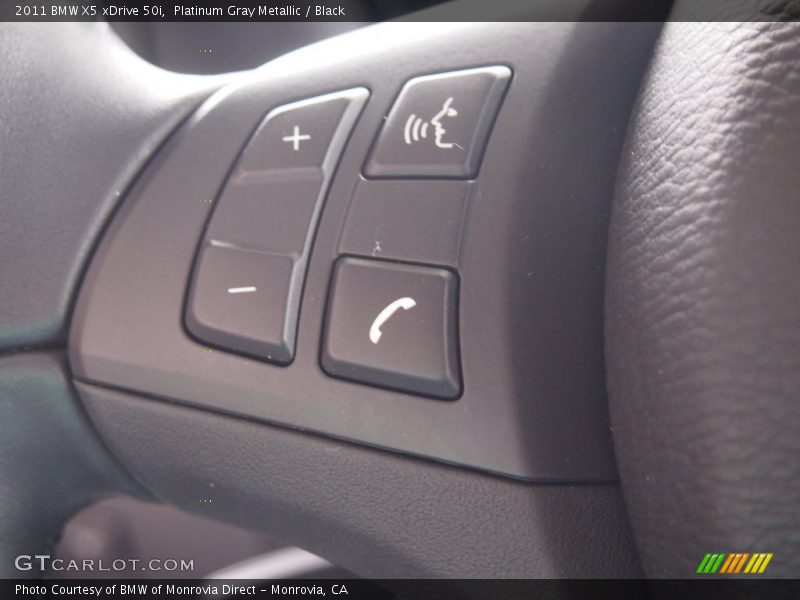Controls of 2011 X5 xDrive 50i