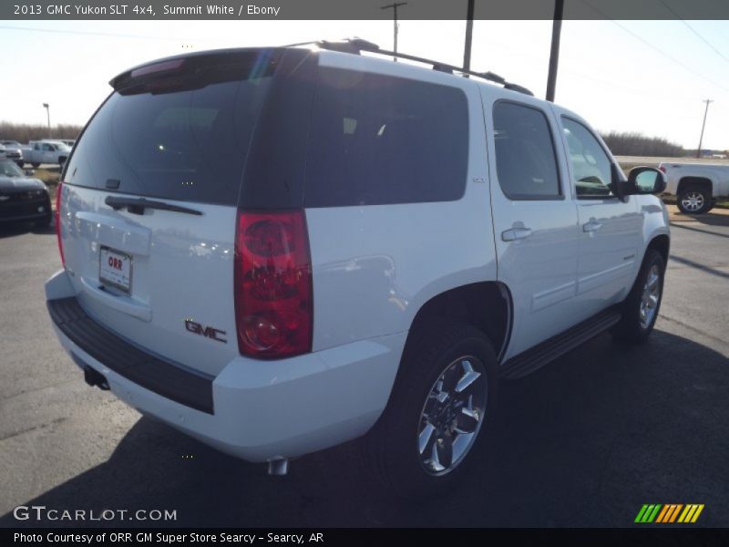 Summit White / Ebony 2013 GMC Yukon SLT 4x4