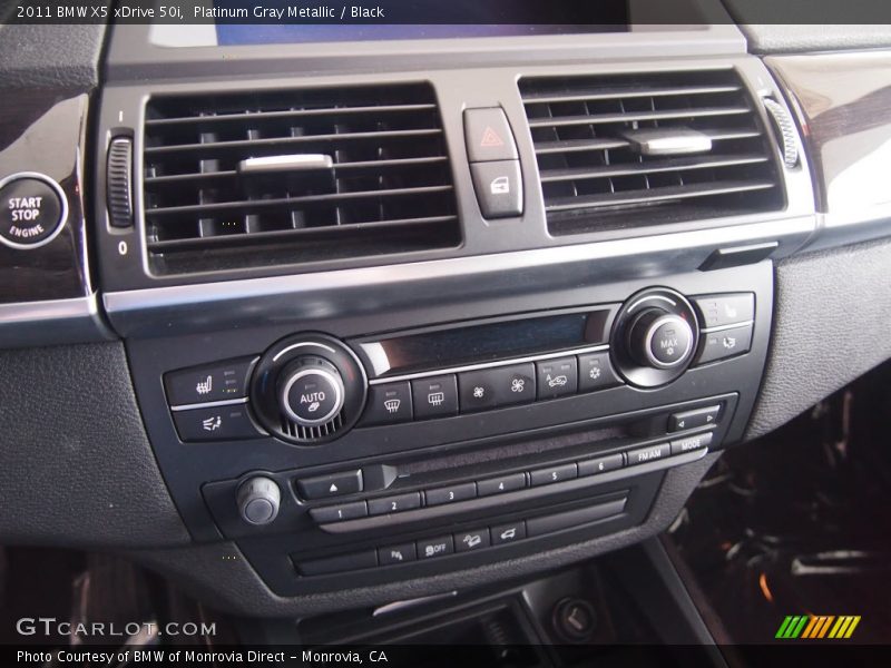 Controls of 2011 X5 xDrive 50i