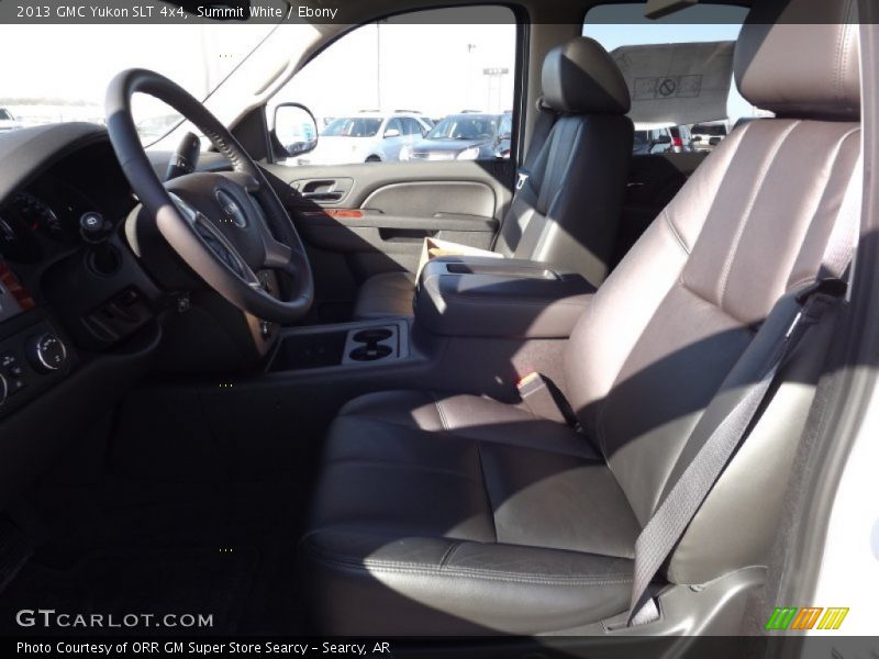 Summit White / Ebony 2013 GMC Yukon SLT 4x4