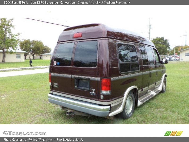 Chestnut Metallic / Medium Parchment 2000 Ford E Series Van E150 Passenger Conversion
