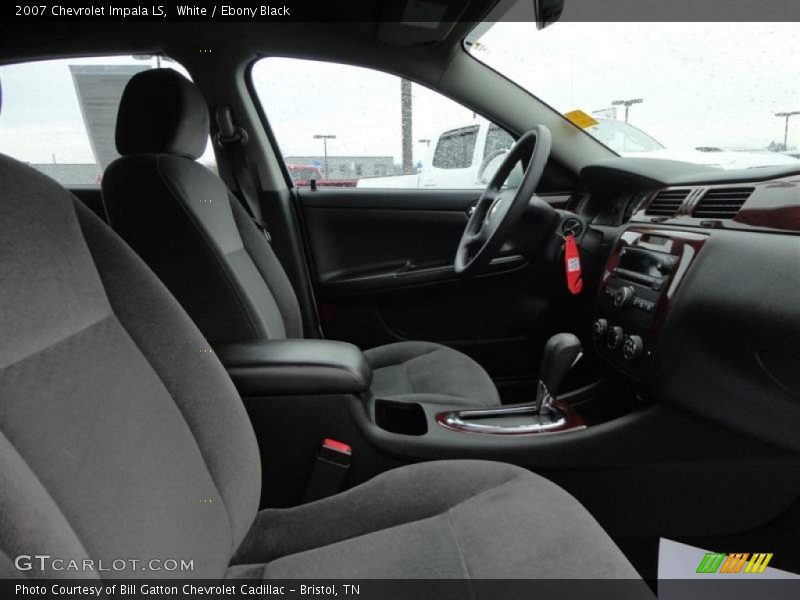 White / Ebony Black 2007 Chevrolet Impala LS