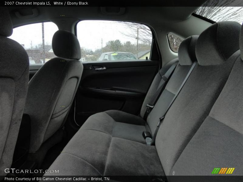White / Ebony Black 2007 Chevrolet Impala LS