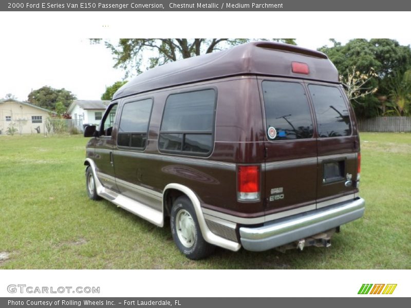 Chestnut Metallic / Medium Parchment 2000 Ford E Series Van E150 Passenger Conversion