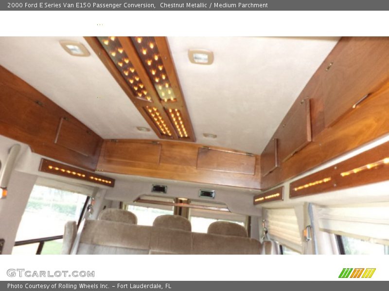 Chestnut Metallic / Medium Parchment 2000 Ford E Series Van E150 Passenger Conversion