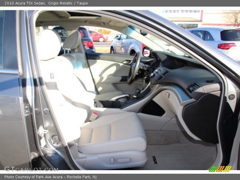 Grigio Metallic / Taupe 2010 Acura TSX Sedan