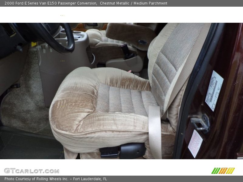 Chestnut Metallic / Medium Parchment 2000 Ford E Series Van E150 Passenger Conversion