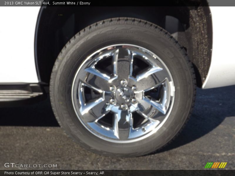 Summit White / Ebony 2013 GMC Yukon SLT 4x4
