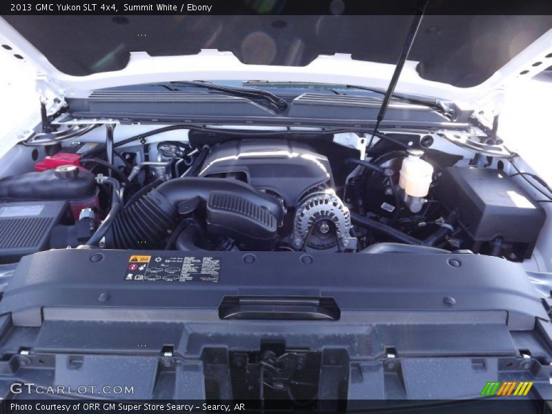 Summit White / Ebony 2013 GMC Yukon SLT 4x4