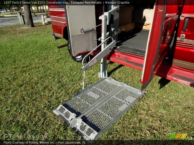 Toreador Red Metallic / Medium Graphite 1997 Ford E Series Van E150 Conversion Van