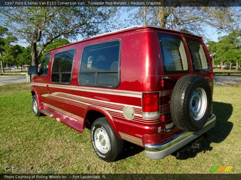  1997 E Series Van E150 Conversion Van Toreador Red Metallic