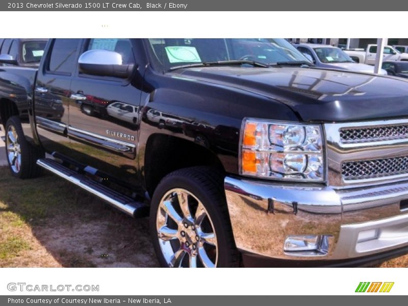 Black / Ebony 2013 Chevrolet Silverado 1500 LT Crew Cab