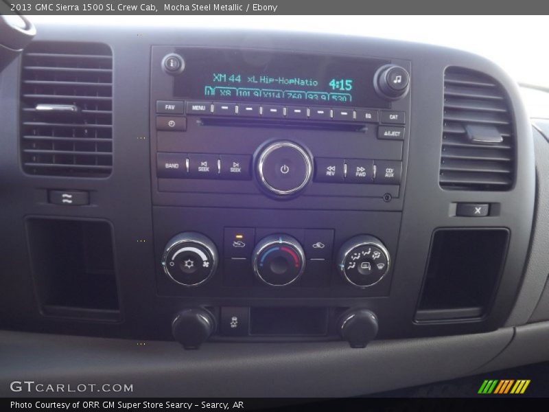 Mocha Steel Metallic / Ebony 2013 GMC Sierra 1500 SL Crew Cab