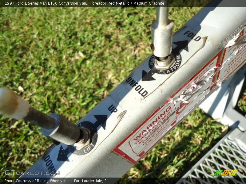 Toreador Red Metallic / Medium Graphite 1997 Ford E Series Van E150 Conversion Van