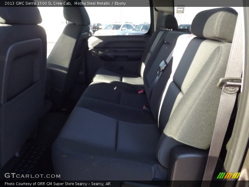 Mocha Steel Metallic / Ebony 2013 GMC Sierra 1500 SL Crew Cab