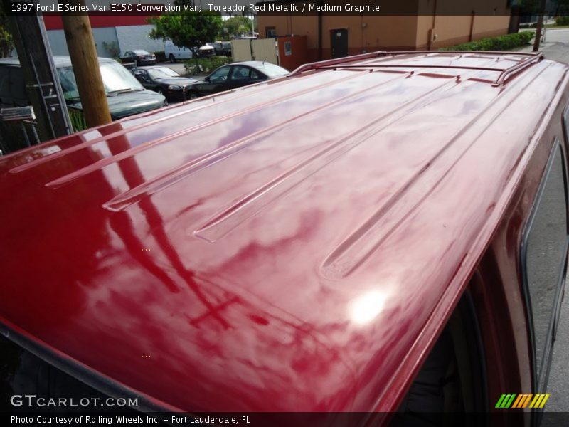 Toreador Red Metallic / Medium Graphite 1997 Ford E Series Van E150 Conversion Van