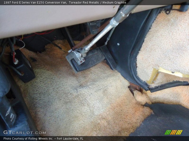 Toreador Red Metallic / Medium Graphite 1997 Ford E Series Van E150 Conversion Van
