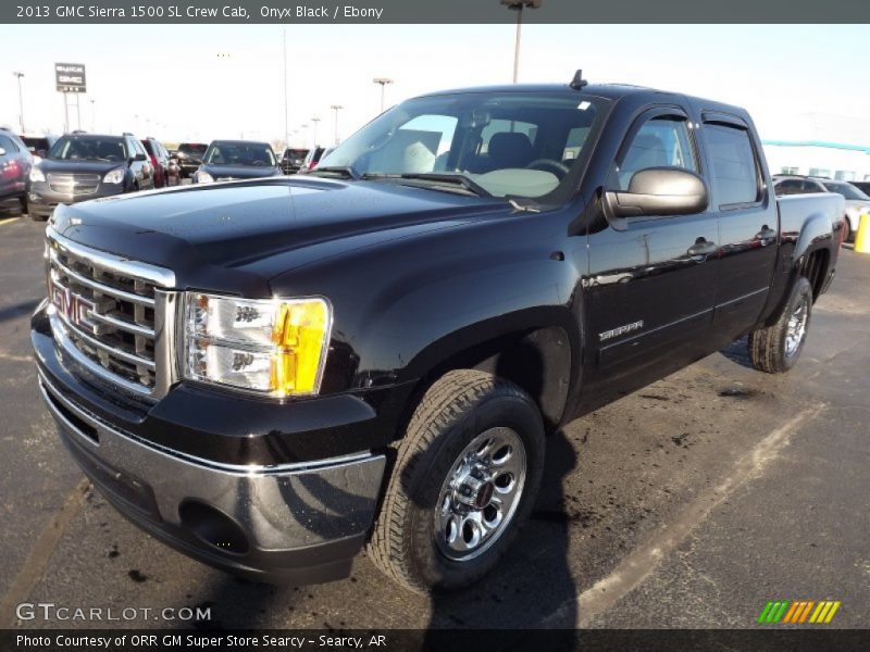 Onyx Black / Ebony 2013 GMC Sierra 1500 SL Crew Cab