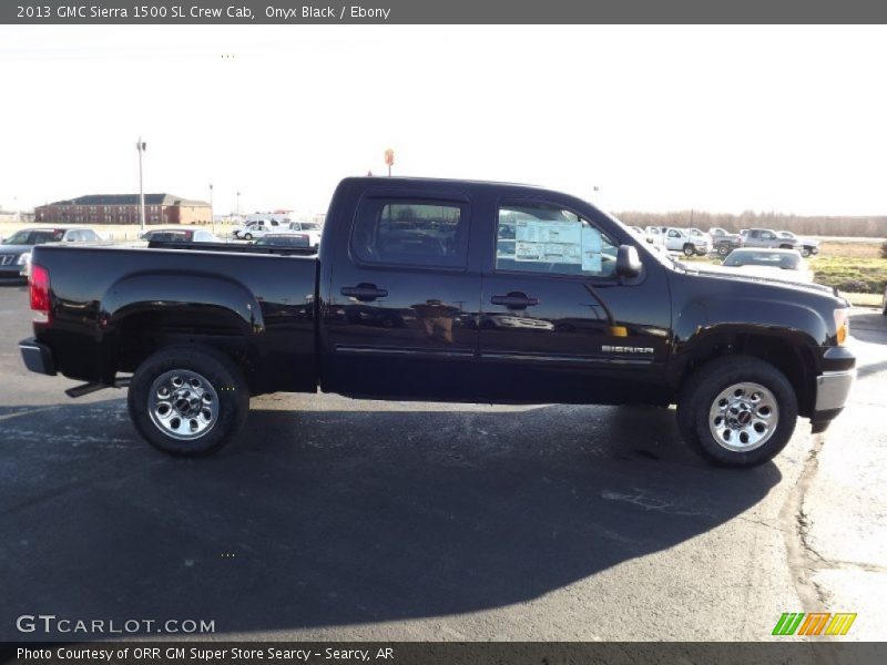 Onyx Black / Ebony 2013 GMC Sierra 1500 SL Crew Cab