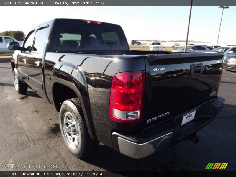 Onyx Black / Ebony 2013 GMC Sierra 1500 SL Crew Cab