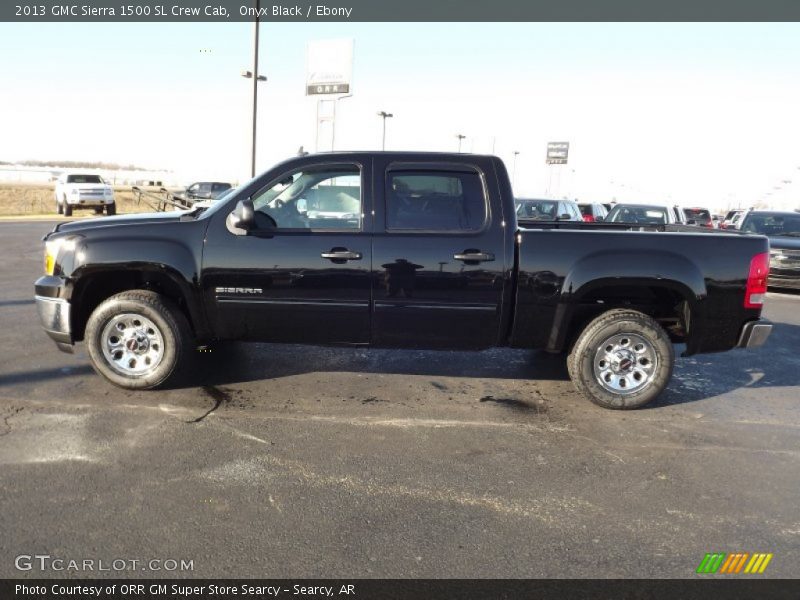 Onyx Black / Ebony 2013 GMC Sierra 1500 SL Crew Cab