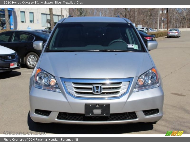 Alabaster Silver Metallic / Gray 2010 Honda Odyssey EX