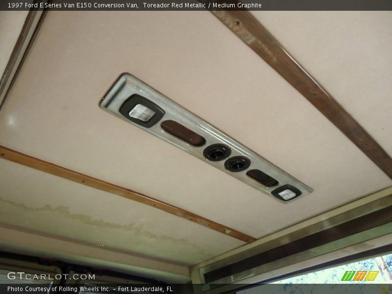 Toreador Red Metallic / Medium Graphite 1997 Ford E Series Van E150 Conversion Van