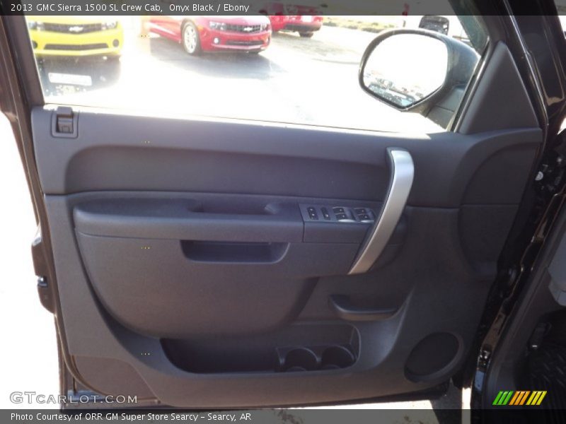 Onyx Black / Ebony 2013 GMC Sierra 1500 SL Crew Cab