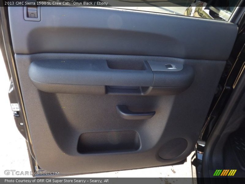 Onyx Black / Ebony 2013 GMC Sierra 1500 SL Crew Cab