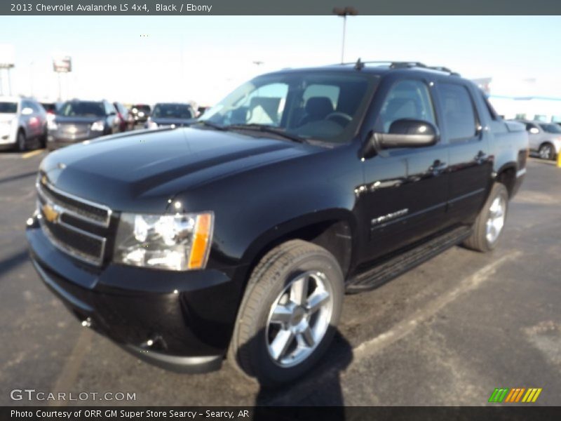 Black / Ebony 2013 Chevrolet Avalanche LS 4x4