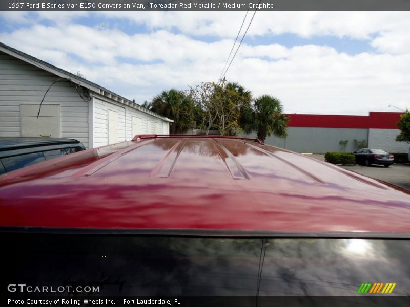 Toreador Red Metallic / Medium Graphite 1997 Ford E Series Van E150 Conversion Van