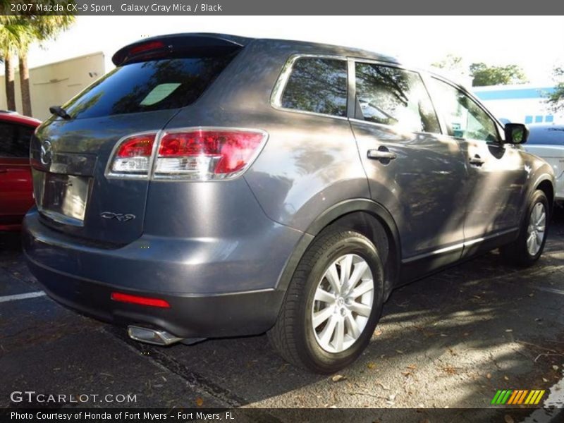 Galaxy Gray Mica / Black 2007 Mazda CX-9 Sport