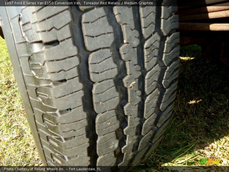 Toreador Red Metallic / Medium Graphite 1997 Ford E Series Van E150 Conversion Van