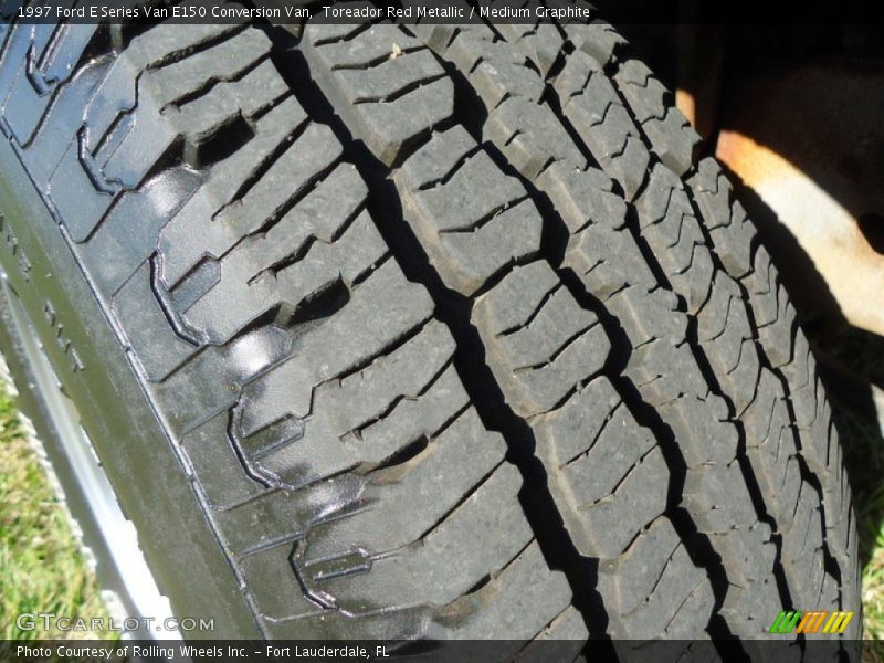 Toreador Red Metallic / Medium Graphite 1997 Ford E Series Van E150 Conversion Van