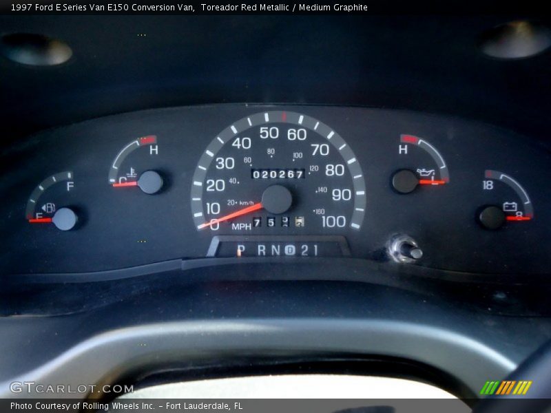  1997 E Series Van E150 Conversion Van E150 Conversion Van Gauges