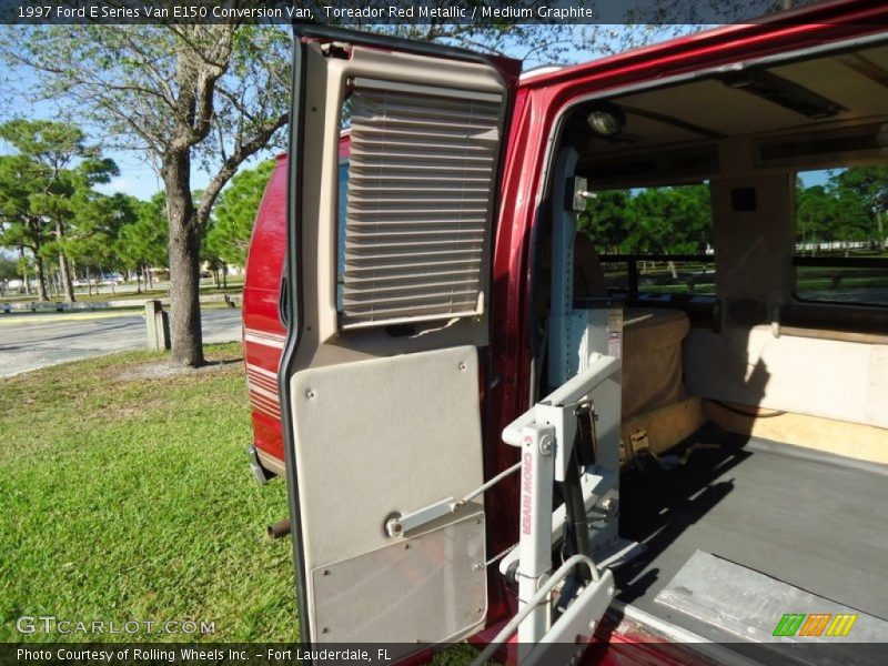 Toreador Red Metallic / Medium Graphite 1997 Ford E Series Van E150 Conversion Van