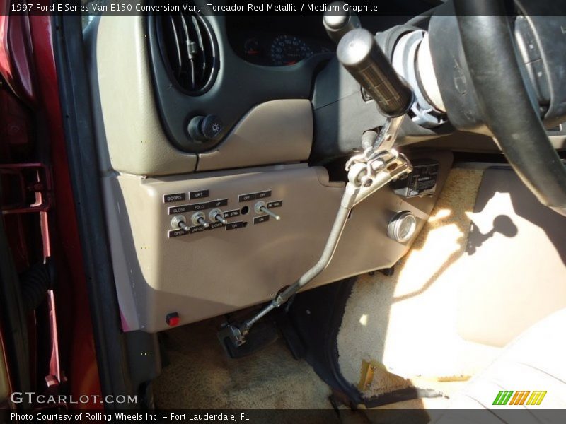 Toreador Red Metallic / Medium Graphite 1997 Ford E Series Van E150 Conversion Van