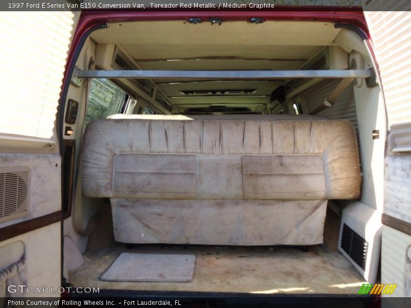 Toreador Red Metallic / Medium Graphite 1997 Ford E Series Van E150 Conversion Van