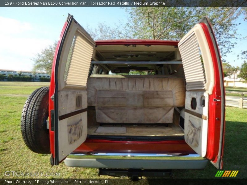 Toreador Red Metallic / Medium Graphite 1997 Ford E Series Van E150 Conversion Van