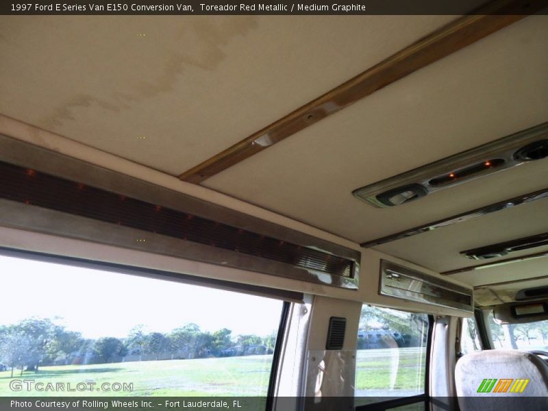 Toreador Red Metallic / Medium Graphite 1997 Ford E Series Van E150 Conversion Van