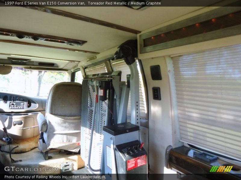 Toreador Red Metallic / Medium Graphite 1997 Ford E Series Van E150 Conversion Van