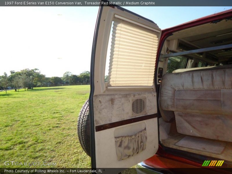 Toreador Red Metallic / Medium Graphite 1997 Ford E Series Van E150 Conversion Van